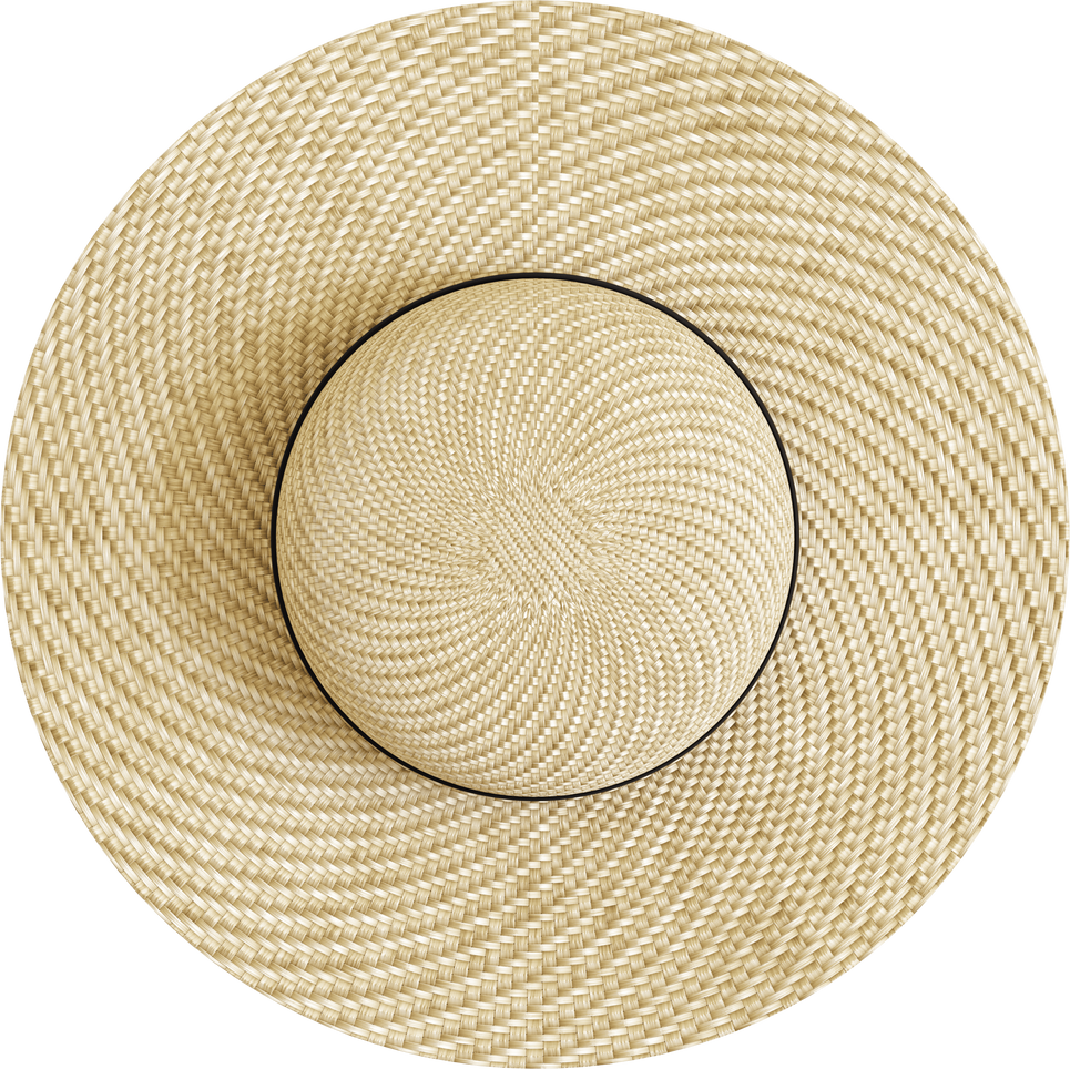 Straw Hat Cutout