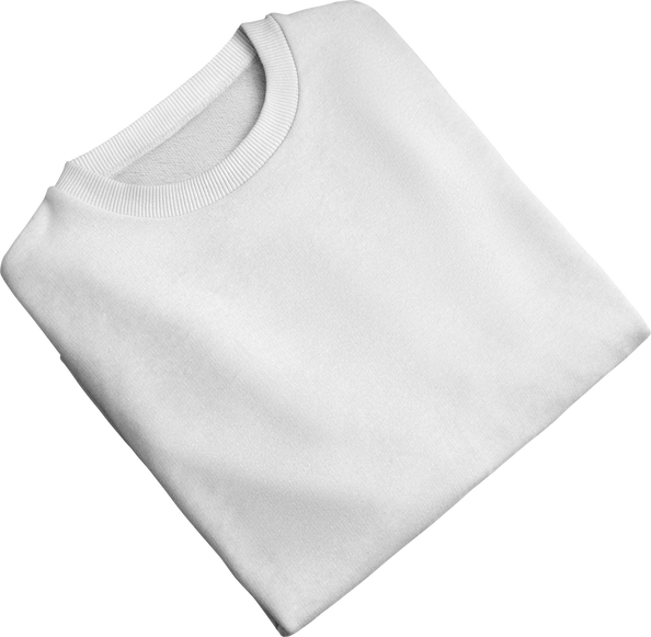 3D White Sweatshirt Mockup